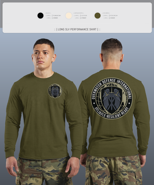 Long Sleeve Performance Shirt, Overwatch Defense International, , Teamtime, Team time, sublimation, custom sports apparel, team uniforms, spirit wear, spiritwear, sports uniforms, custom shirts, team store, custom team store, fundraiser sports, apparel fundraiser