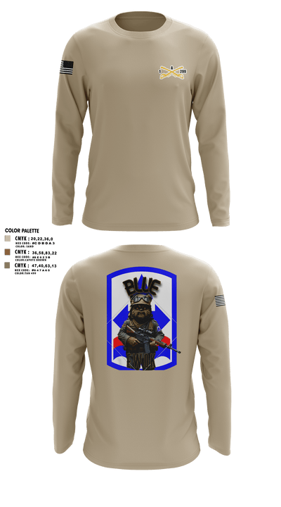 undefined Long Sleeve Performance Shirt - 1