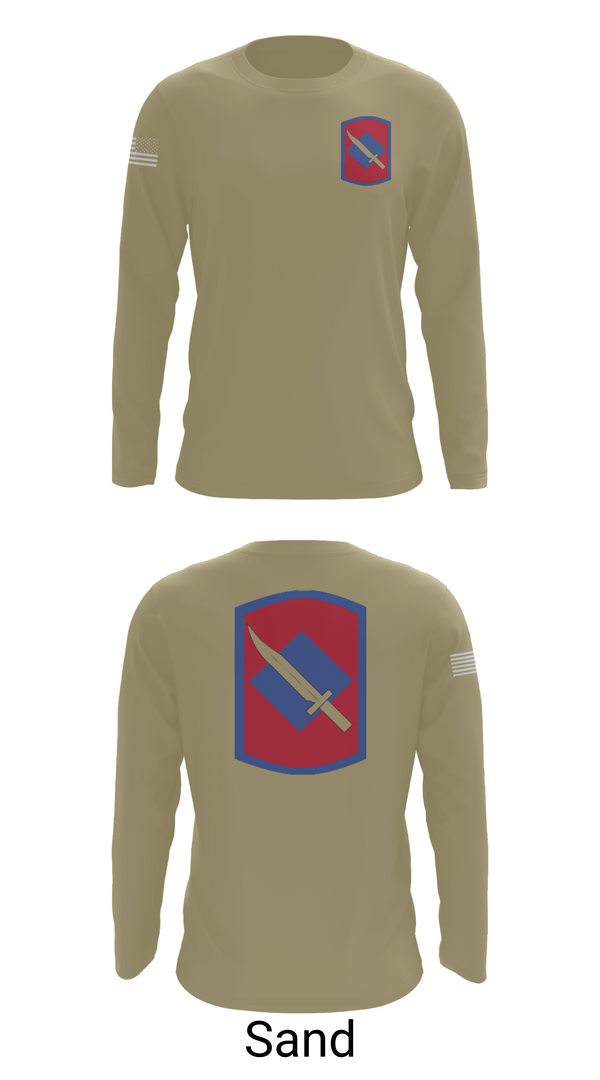 Long Sleeve Performance Shirt, 39th Infantry Brigade, , Teamtime, Team time, sublimation, custom sports apparel, team uniforms, spirit wear, spiritwear, sports uniforms, custom shirts, team store, custom team store, fundraiser sports, apparel fundraiser