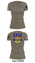 123d Contingency Response Group 43251587 Women's Short Sleeve V-neck Shirt - 38
