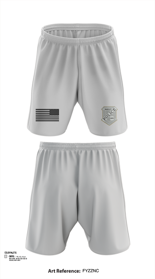 Athletic Shorts With Pockets, Swampscott Police, Police, Teamtime, Team time, sublimation, custom sports apparel, team uniforms, spirit wear, spiritwear, sports uniforms, custom shirts, team store, custom team store, fundraiser sports, apparel fundraiser