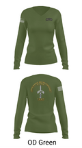 1/506 Inf, CSC, LRRP 84780352 Women's Long Sleeve V-neck Shirt - 57