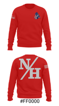 Nathan Hale High School Baseball 3422555 Crew Neck Sweatshirt - 16