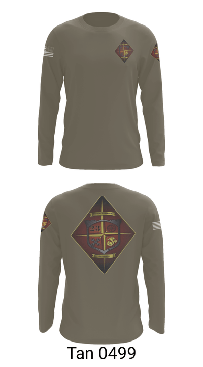Transportation service company 35448191 Long Sleeve Performance Shirt - 66