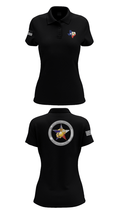 Goodfellow AFB MCD 8795837 Women's Short Sleeve Performance Polo  - 35