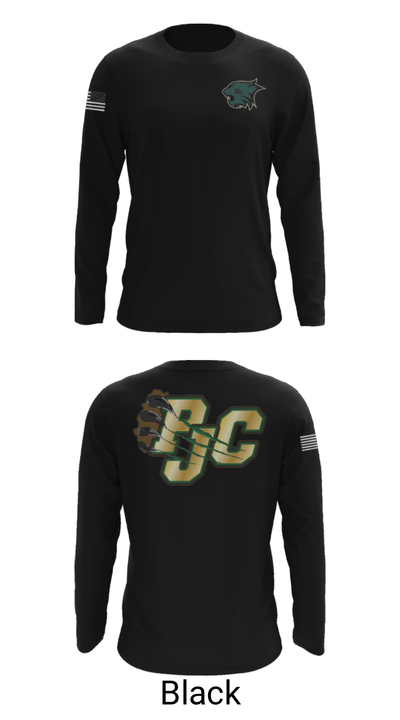 Plainfield Junior Cats Football/Cheer 32952024 Long Sleeve Performance Shirt - 14