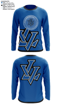 Warren Middle School Cheer 20624892 Long Sleeve Performance Shirt - 41