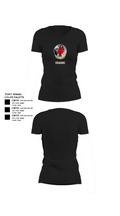 Usasoc 85355509 Women's Short Sleeve V-neck Shirt - 24
