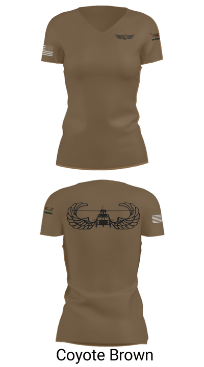 CAL FIRE 11986864 Women's Short Sleeve V-neck Shirt - 12