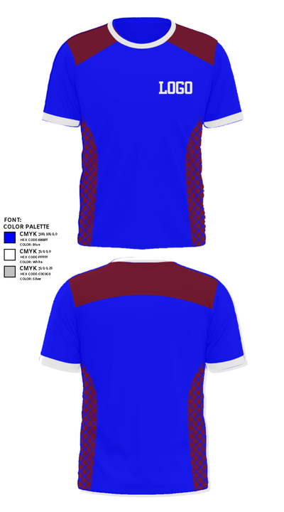 Carson High School Tennis 79130160 Short Sleeve Performance Shirt - 29