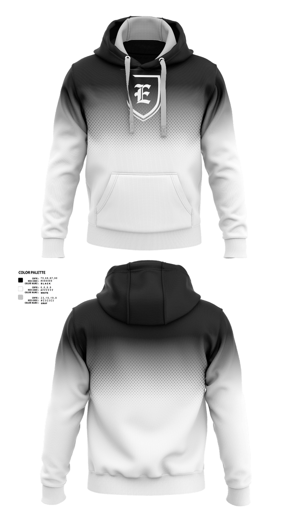Hoodie, Ellsworth High School Basketball, Men's Basketball, Teamtime, Team time, sublimation, custom sports apparel, team uniforms, spirit wear, spiritwear, sports uniforms, custom shirts, team store, custom team store, fundraiser sports, apparel fundraiser