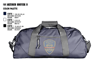 Duffle Bag, BVFC, Fire Department, Teamtime, Team time, sublimation, custom sports apparel, team uniforms, spirit wear, spiritwear, sports uniforms, custom shirts, team store, custom team store, fundraiser sports, apparel fundraiser