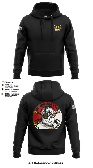 Hoodie, 1-1 cav, , Teamtime, Team time, sublimation, custom sports apparel, team uniforms, spirit wear, spiritwear, sports uniforms, custom shirts, team store, custom team store, fundraiser sports, apparel fundraiser