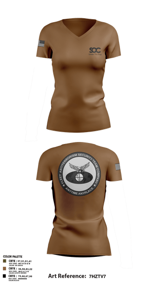 Womens Short Sleeve Vneck Shirt, F.A.S.T., Marines, Teamtime, Team time, sublimation, custom sports apparel, team uniforms, spirit wear, spiritwear, sports uniforms, custom shirts, team store, custom team store, fundraiser sports, apparel fundraiser