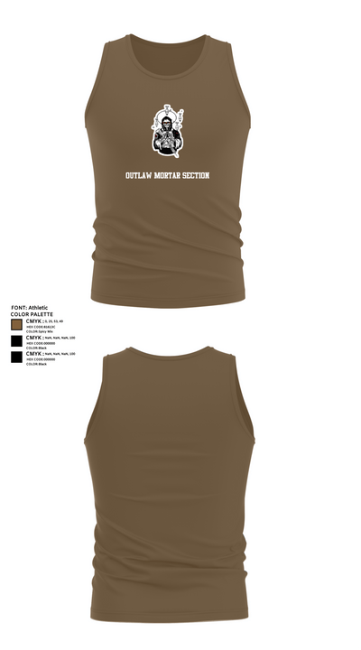 Outlaw Mortar Section 59835743 Tank Top - 19