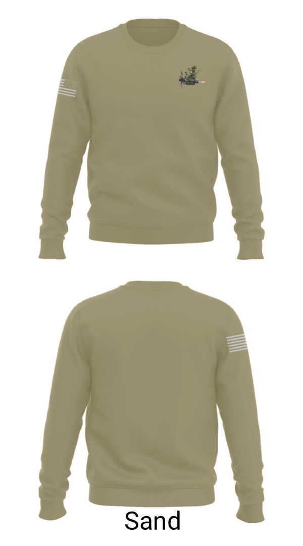 Crew Neck Sweatshirt, 109 Airlift Wing, Air Force, Teamtime, Team time, sublimation, custom sports apparel, team uniforms, spirit wear, spiritwear, sports uniforms, custom shirts, team store, custom team store, fundraiser sports, apparel fundraiser