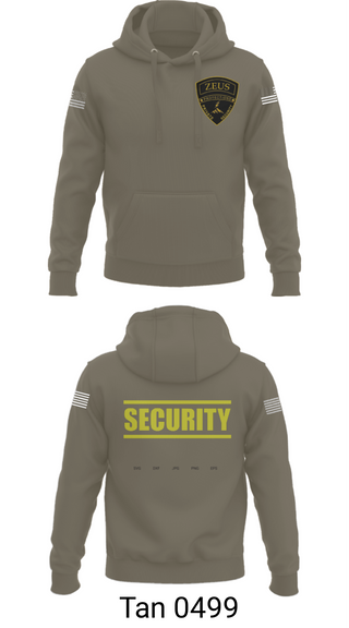 Hoodie, Zeus Protections, Police, Teamtime, Team time, sublimation, custom sports apparel, team uniforms, spirit wear, spiritwear, sports uniforms, custom shirts, team store, custom team store, fundraiser sports, apparel fundraiser