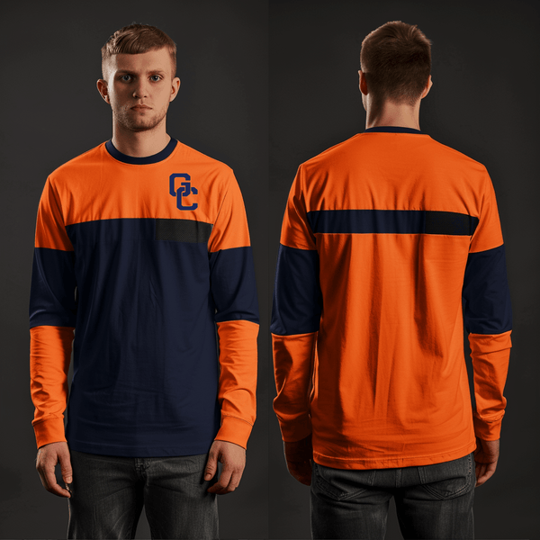 Long Sleeve Performance Shirt, Grayson County High School Football, Football, Teamtime, Team time, sublimation, custom sports apparel, team uniforms, spirit wear, spiritwear, sports uniforms, custom shirts, team store, custom team store, fundraiser sports, apparel fundraiser