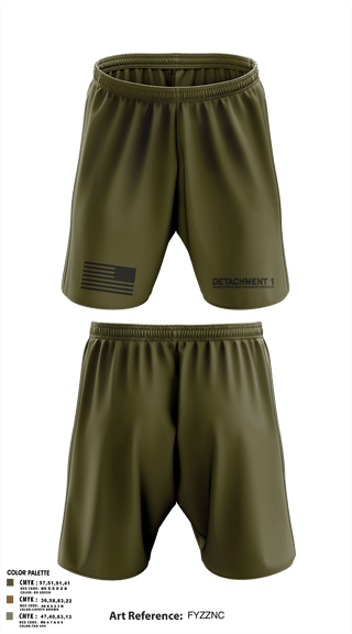 Athletic Shorts With Pockets, Detachment 1, Air Force, Teamtime, Team time, sublimation, custom sports apparel, team uniforms, spirit wear, spiritwear, sports uniforms, custom shirts, team store, custom team store, fundraiser sports, apparel fundraiser