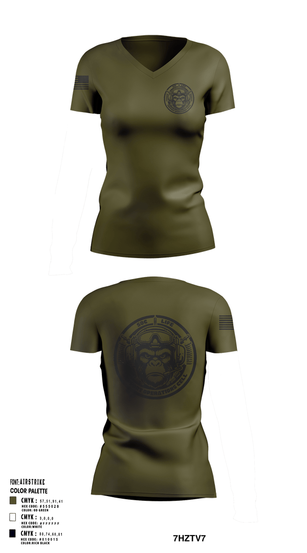 Women's Short Sleeve Vneck Shirt, SMTCSMTC SOC, Coast Guard, Teamtime, Team time, sublimation, custom sports apparel, team uniforms, spirit wear, spiritwear, sports uniforms, custom shirts, team store, custom team store, fundraiser sports, apparel fundraiser