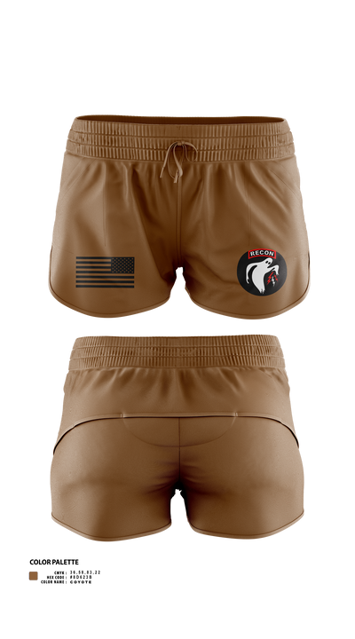 Ghost Platoon, HHC, 2-8 CAV, 1ABCT, 1CD 65743217 Women's Shorts - 50