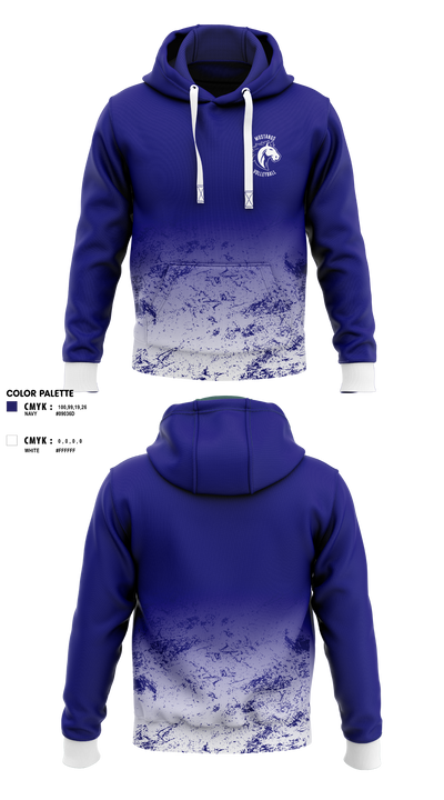 Mustangs Volleyball 81699513 Hoodie - 1