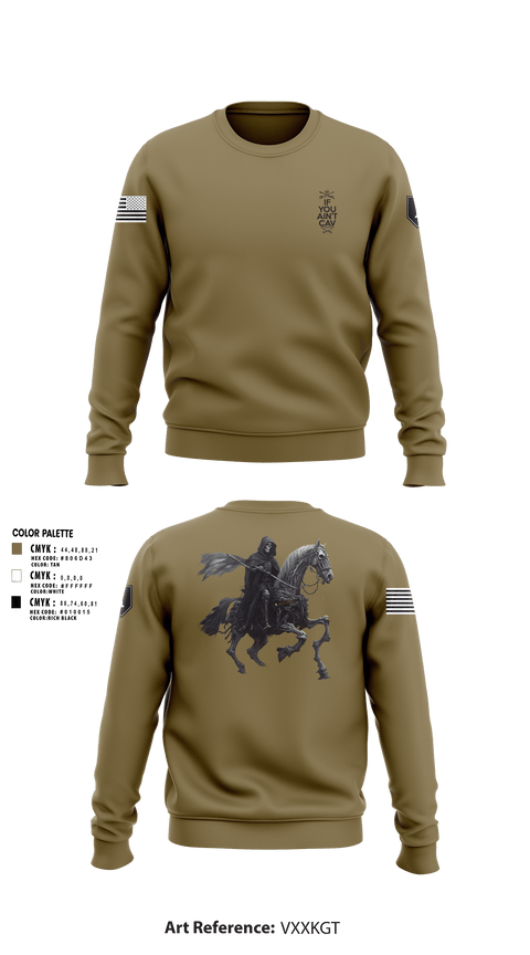 Crew Neck Sweatshirt, LongknifeComanche, Army, Teamtime, Team time, sublimation, custom sports apparel, team uniforms, spirit wear, spiritwear, sports uniforms, custom shirts, team store, custom team store, fundraiser sports, apparel fundraiser