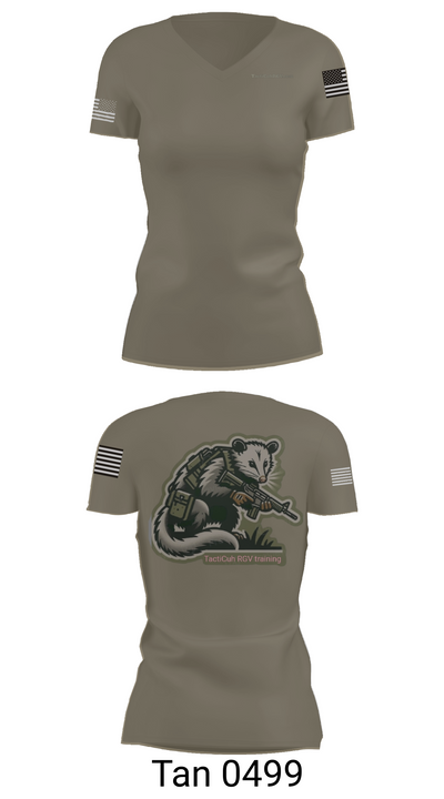 TactiCuhRGV.com 64452047 Women's Short Sleeve V-neck Shirt - 65