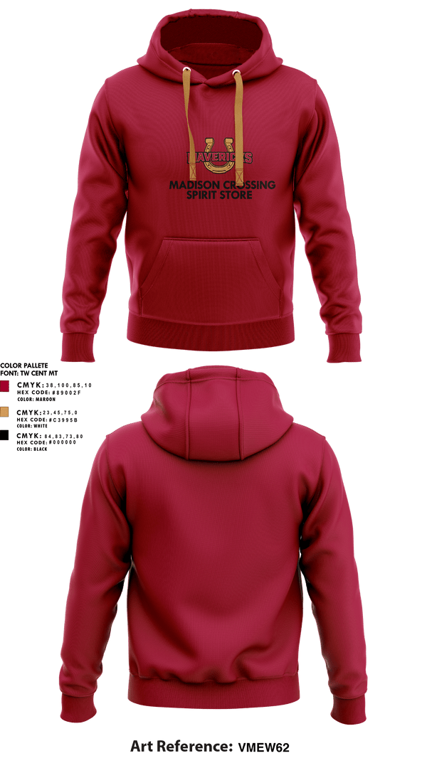 Hoodie, Madison Crossing Elementary, Spirit Store, Teamtime, Team time, sublimation, custom sports apparel, team uniforms, spirit wear, spiritwear, sports uniforms, custom shirts, team store, custom team store, fundraiser sports, apparel fundraiser