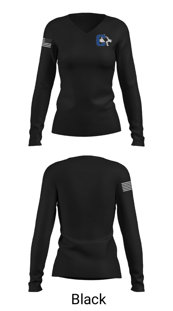 Women's Long Sleeve Vneck Shirt, Bruins, Men's Basketball, Teamtime, Team time, sublimation, custom sports apparel, team uniforms, spirit wear, spiritwear, sports uniforms, custom shirts, team store, custom team store, fundraiser sports, apparel fundraiser