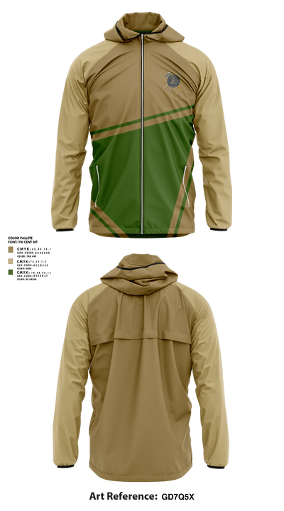 Gama loja construction llc 78223525 Windbreaker - 1