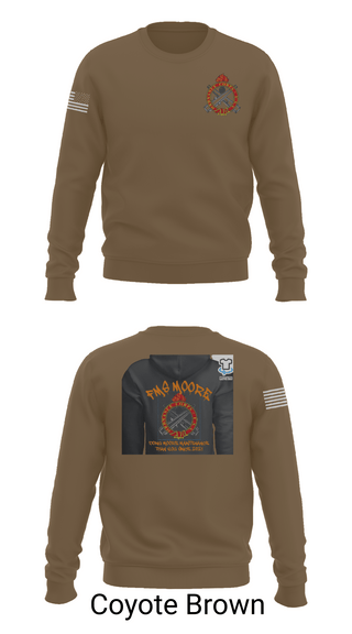 Crew Neck Sweatshirt, FMS Moore, Army, Teamtime, Team time, sublimation, custom sports apparel, team uniforms, spirit wear, spiritwear, sports uniforms, custom shirts, team store, custom team store, fundraiser sports, apparel fundraiser