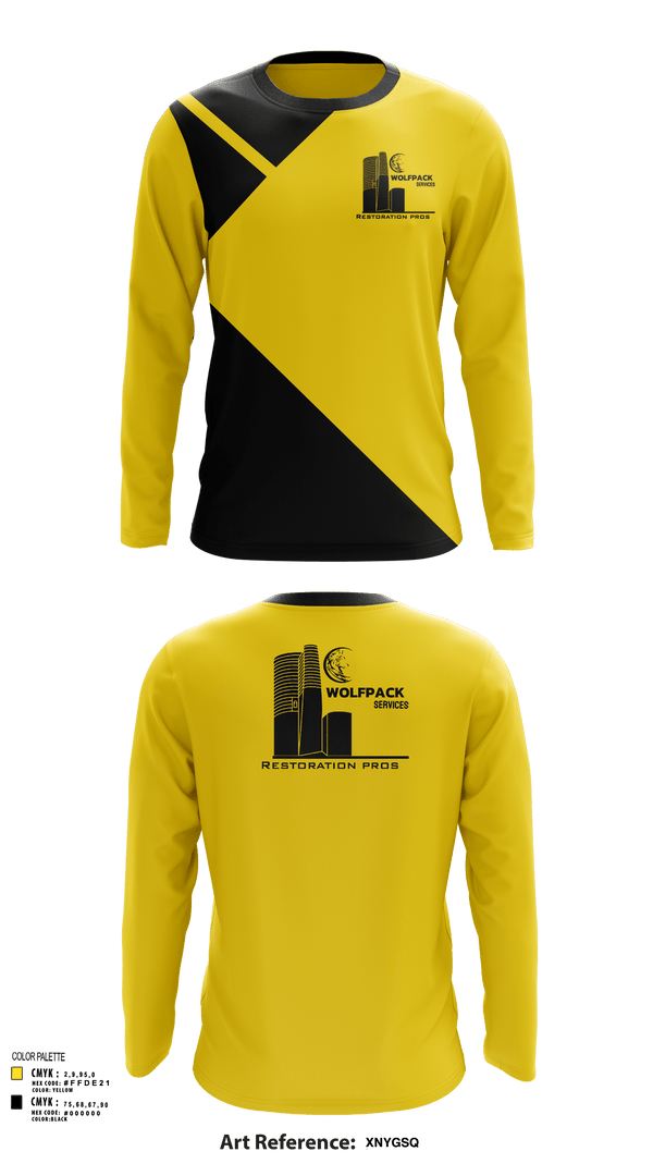 Long Sleeve Performance Shirt, Wolfpack Restoration service, , Teamtime, Team time, sublimation, custom sports apparel, team uniforms, spirit wear, spiritwear, sports uniforms, custom shirts, team store, custom team store, fundraiser sports, apparel fundraiser