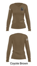2nd Platoon Charlie Battery 5-4 81047284 Women's Long Sleeve V-neck Shirt - 17