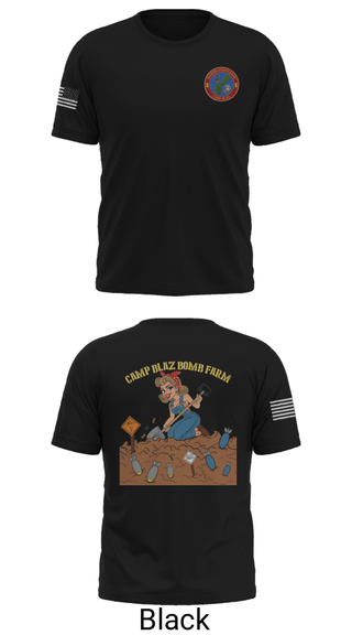 Short Sleeve Performance Shirt, MCB Camp Blaz Ordnance, Marines, Teamtime, Team time, sublimation, custom sports apparel, team uniforms, spirit wear, spiritwear, sports uniforms, custom shirts, team store, custom team store, fundraiser sports, apparel fundraiser