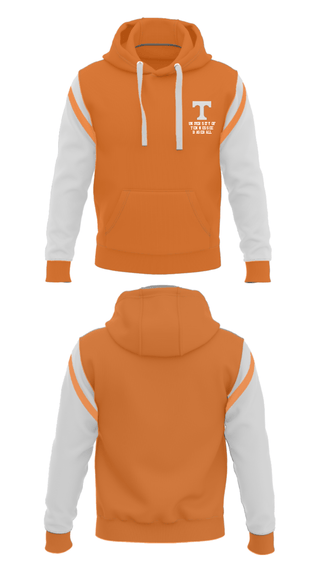 Hoodie, University of Tennessee Baseball, Baseball, Teamtime, Team time, sublimation, custom sports apparel, team uniforms, spirit wear, spiritwear, sports uniforms, custom shirts, team store, custom team store, fundraiser sports, apparel fundraiser