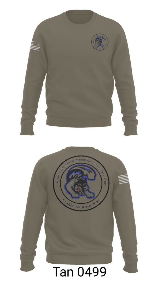 Crew Neck Sweatshirt, 1184th DDSB, Army, Teamtime, Team time, sublimation, custom sports apparel, team uniforms, spirit wear, spiritwear, sports uniforms, custom shirts, team store, custom team store, fundraiser sports, apparel fundraiser