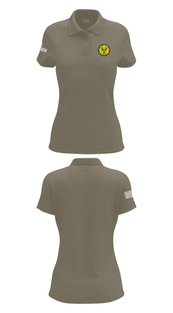 Womens Short Sleeve Performance Polo, 160th mp bn, Army, Teamtime, Team time, sublimation, custom sports apparel, team uniforms, spirit wear, spiritwear, sports uniforms, custom shirts, team store, custom team store, fundraiser sports, apparel fundraiser