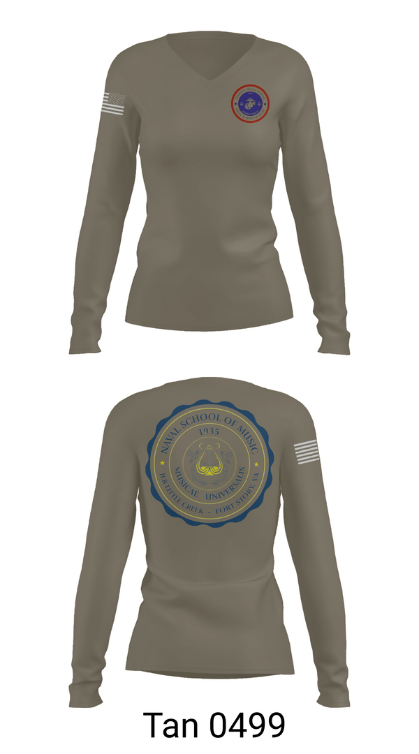 Womens Long Sleeve Vneck Shirt, Navsom, Marines, Teamtime, Team time, sublimation, custom sports apparel, team uniforms, spirit wear, spiritwear, sports uniforms, custom shirts, team store, custom team store, fundraiser sports, apparel fundraiser