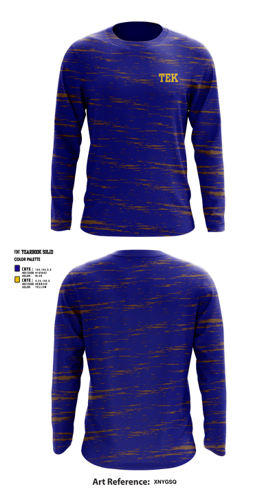 Tek 15820645 Long Sleeve Performance Shirt - 1