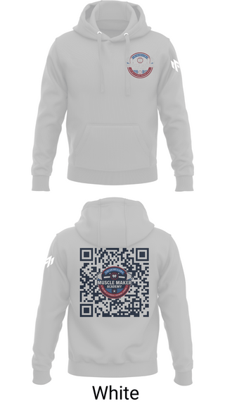 Hoodie, Muscle Maker Academy, , Teamtime, Team time, sublimation, custom sports apparel, team uniforms, spirit wear, spiritwear, sports uniforms, custom shirts, team store, custom team store, fundraiser sports, apparel fundraiser