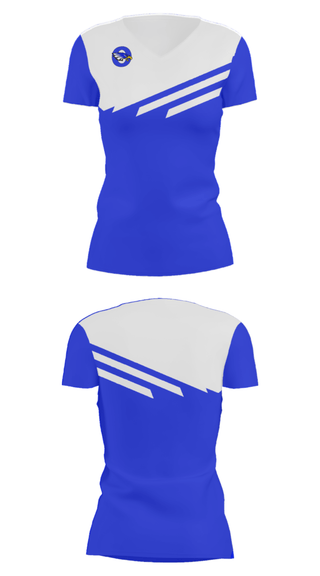 Women's Short Sleeve Vneck Shirt, O'Neill High School Track, Track & Field, Teamtime, Team time, sublimation, custom sports apparel, team uniforms, spirit wear, spiritwear, sports uniforms, custom shirts, team store, custom team store, fundraiser sports, apparel fundraiser