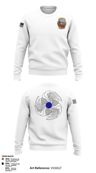 Crew Neck Sweatshirt, 1-222nd AVN RGT, Army, Teamtime, Team time, sublimation, custom sports apparel, team uniforms, spirit wear, spiritwear, sports uniforms, custom shirts, team store, custom team store, fundraiser sports, apparel fundraiser