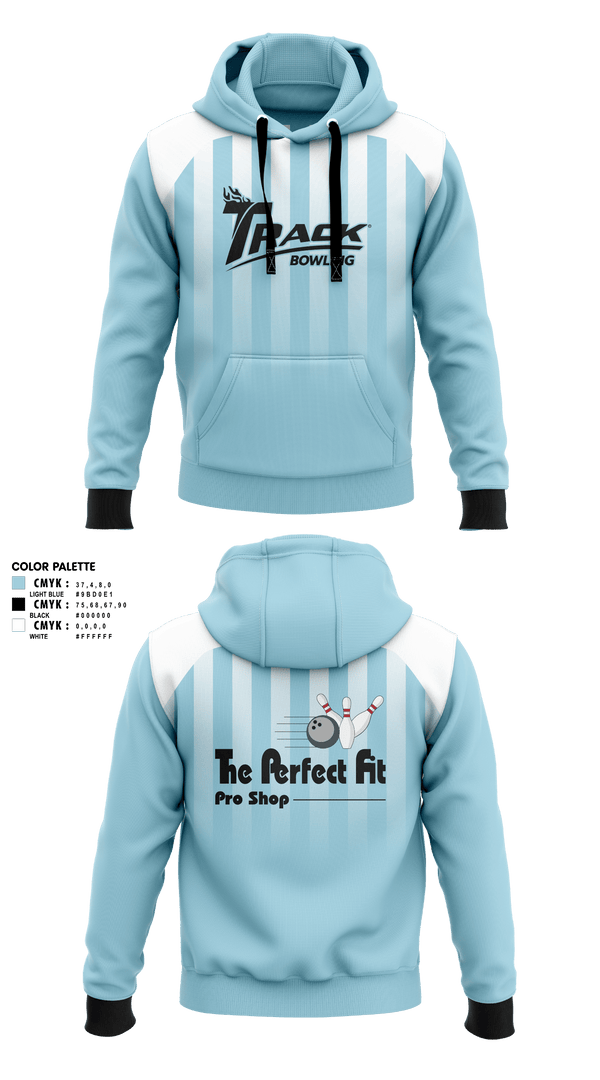 Hoodie, The Perfect Pro Shop, Bowling, Teamtime, Team time, sublimation, custom sports apparel, team uniforms, spirit wear, spiritwear, sports uniforms, custom shirts, team store, custom team store, fundraiser sports, apparel fundraiser