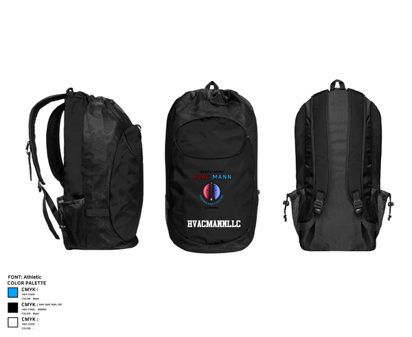 Gear Bag, Hvacmannllc, , Teamtime, Team time, sublimation, custom sports apparel, team uniforms, spirit wear, spiritwear, sports uniforms, custom shirts, team store, custom team store, fundraiser sports, apparel fundraiser