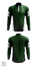 Panthers Volleyball 30549328 Quarter Zip Jacket - 46