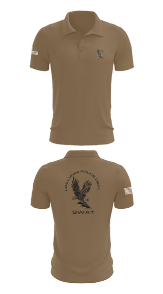 Short Sleeve Performance Polo, LOS LUNAS POLICE DEPT. SWAT, , Teamtime, Team time, sublimation, custom sports apparel, team uniforms, spirit wear, spiritwear, sports uniforms, custom shirts, team store, custom team store, fundraiser sports, apparel fundraiser