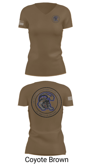 Womens Short Sleeve Vneck Shirt, 1184th DDSB, Army, Teamtime, Team time, sublimation, custom sports apparel, team uniforms, spirit wear, spiritwear, sports uniforms, custom shirts, team store, custom team store, fundraiser sports, apparel fundraiser