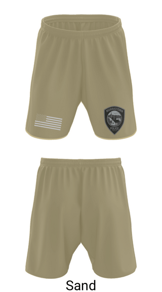 Athletic Shorts With Pockets, Morristown Police Department, Police, Teamtime, Team time, sublimation, custom sports apparel, team uniforms, spirit wear, spiritwear, sports uniforms, custom shirts, team store, custom team store, fundraiser sports, apparel fundraiser