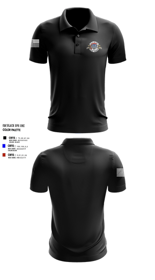 Short Sleeve Performance Polo, Delta Troop 3-17 CAV, , Teamtime, Team time, sublimation, custom sports apparel, team uniforms, spirit wear, spiritwear, sports uniforms, custom shirts, team store, custom team store, fundraiser sports, apparel fundraiser